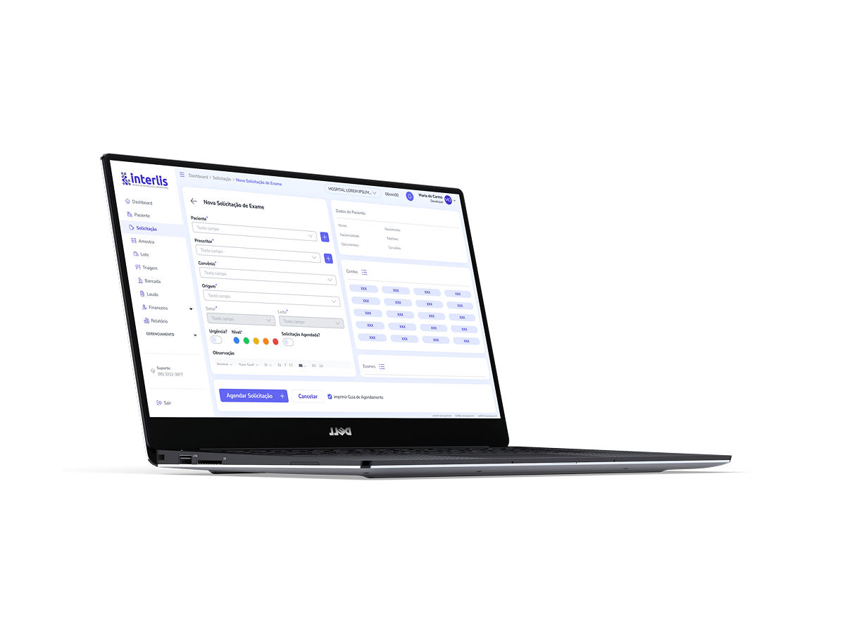 Painel de Controle Interlis